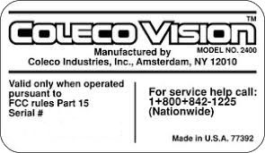 ColecoVision Console